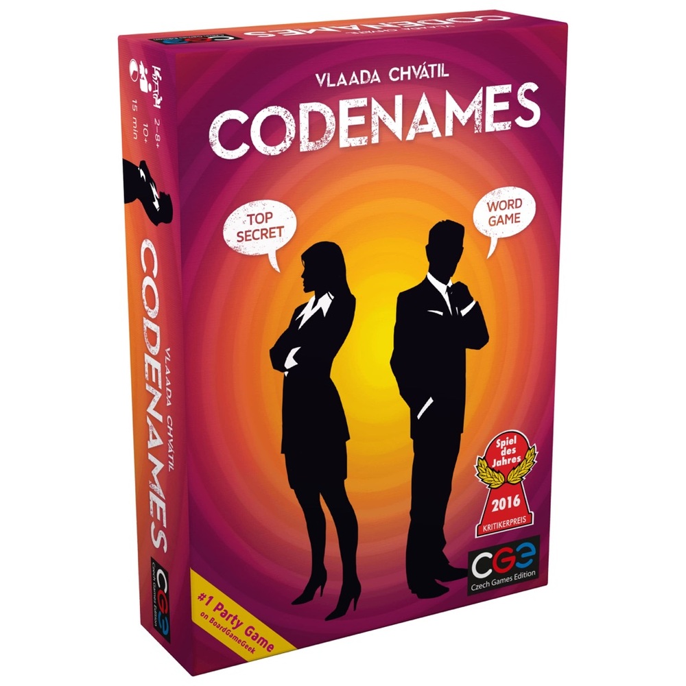 NEW! Codenames Card Game 14+ (2-8 players)
